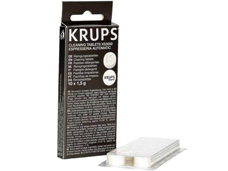 Krups Cleaning Tablets For Espresso Machine (XS300010)